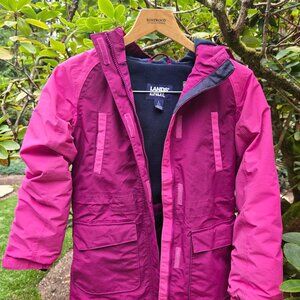 LANDS END Girls Squall Waterproof Insulated Winter Parka